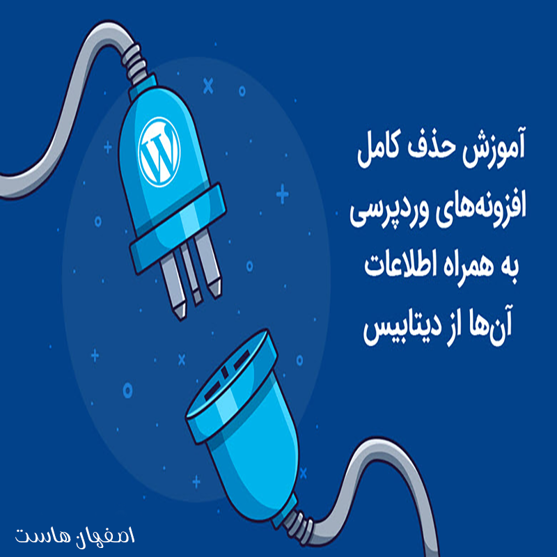 حذف افزونه وردپرس کامل