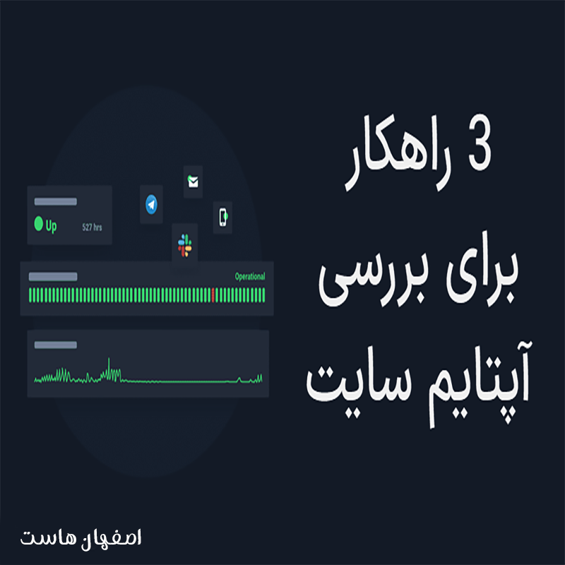 بررسی آپتایم سایت