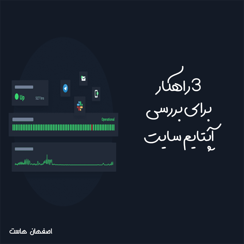 بررسی آپتایم سایت