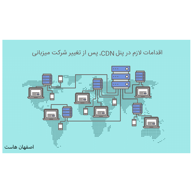تنظیمات CDN جدید