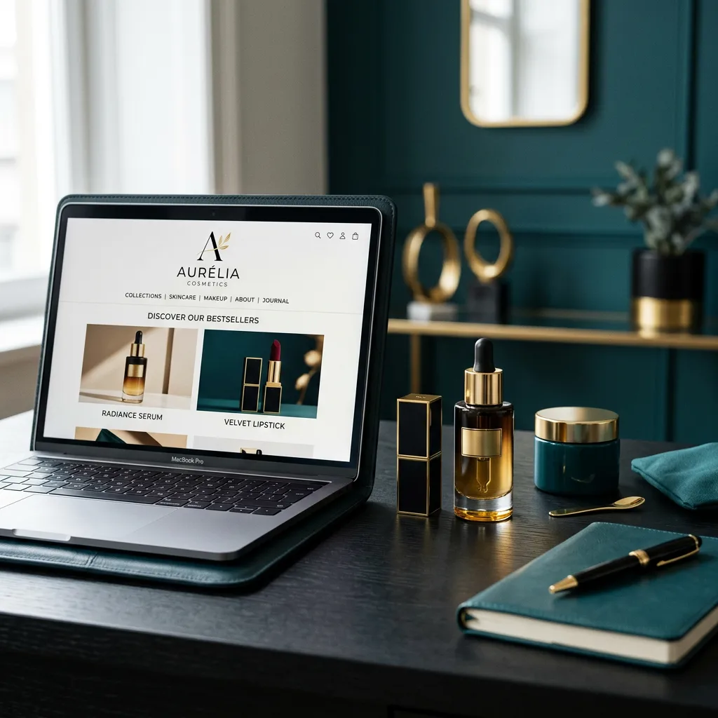 طراحی سایت لوازم آرایشی